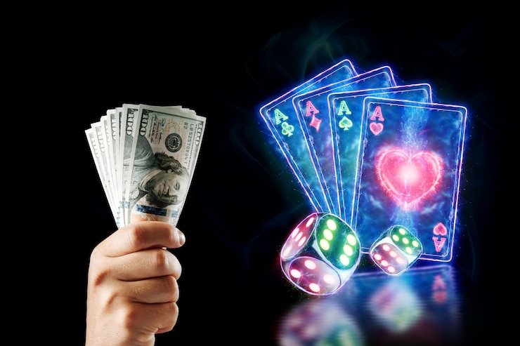 Antarmuka permainan Lightning Dice di platform hoki 78 menampilkan tiga dadu virtual dan tombol taruhan